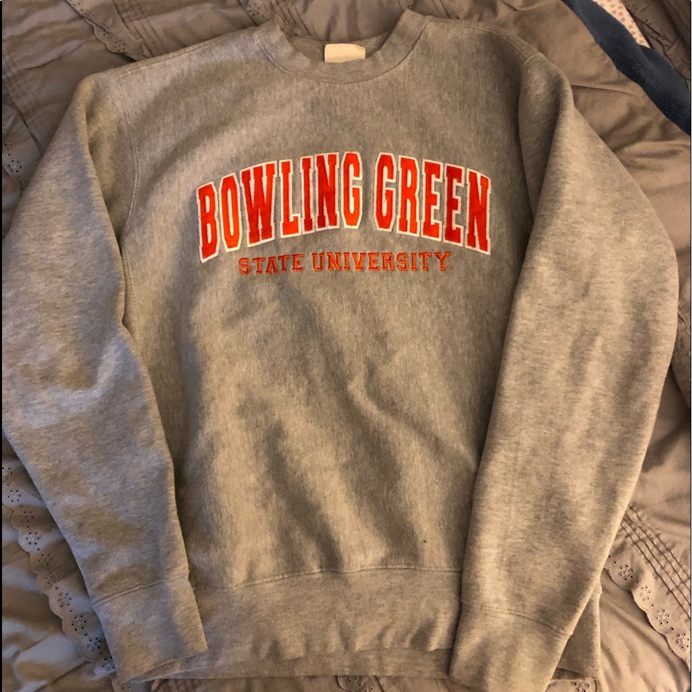 bowling green state university crewneck